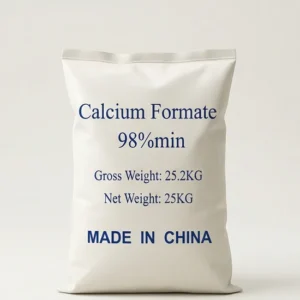 Calcium Formate 99% Food Grade with Fami-QS SGS ISO Certificates White Powder