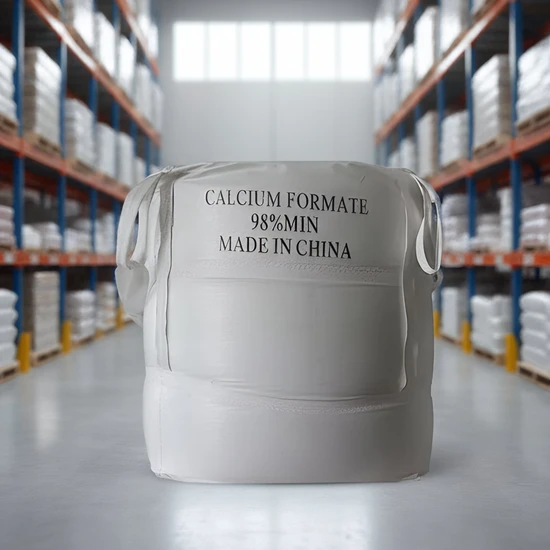 Calcium Formate 99% Powder for Leather Industry - Fami-QS SGS Certified White