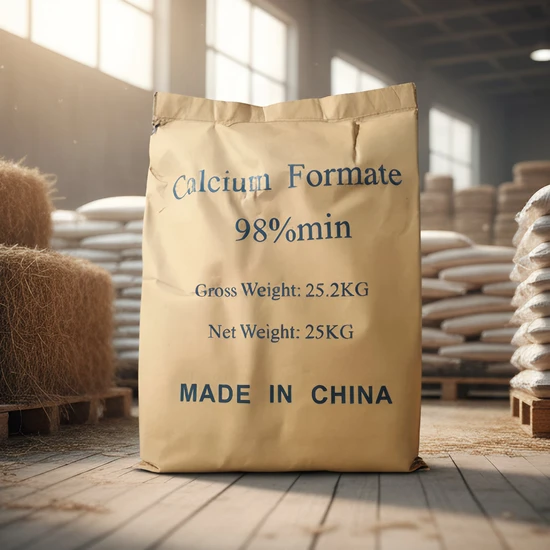 Calcium Formate 99% Powder for Textile Printing and Dyeing Additive with SGS Certification