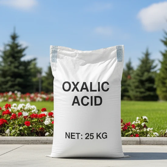Oxalic Acid Dihydrate 99.6% Min Tech Grade for Leather & Stone Cleaning C2H2O4