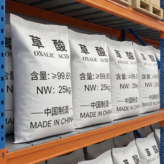 99.6% Oxalic Acid Dihydrate – Industrial Grade Reducing Agent for Leather & Mining