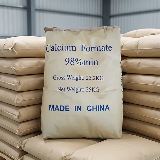 Calcium Formate 99% Powder for Textile Printing and Dyeing Industry with SGS Certification