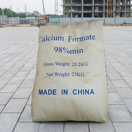 Calcium Formate 99% White Powder for Concrete & Feed Additives – China Supplier