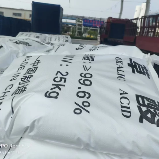 White Crystal Oxalic Acid Dihydrate 99.6% for Metal & Marble Polishing with ISO9001 Certification image 2
