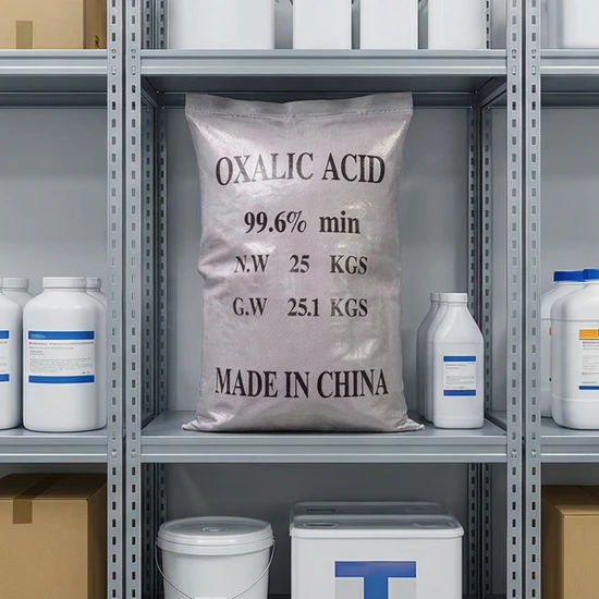 Oxalic Acid Dihydrate 99.6% Industrial Grade for Leather Cleaning & Mining Applications