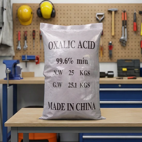 Oxalic Acid 99.6% Industrial Grade White Powder for Leather & Mining Applications
