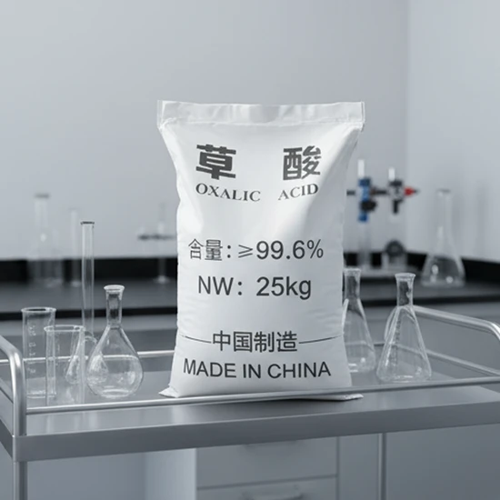 Oxalic Acid 99.6% Industrial Grade White Powder for Leather Cleaning and Mining Use