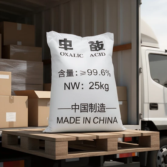 Oxalic Acid Dihydrate 99.6% Industrial Grade for Leather Cleaning and Mining Use