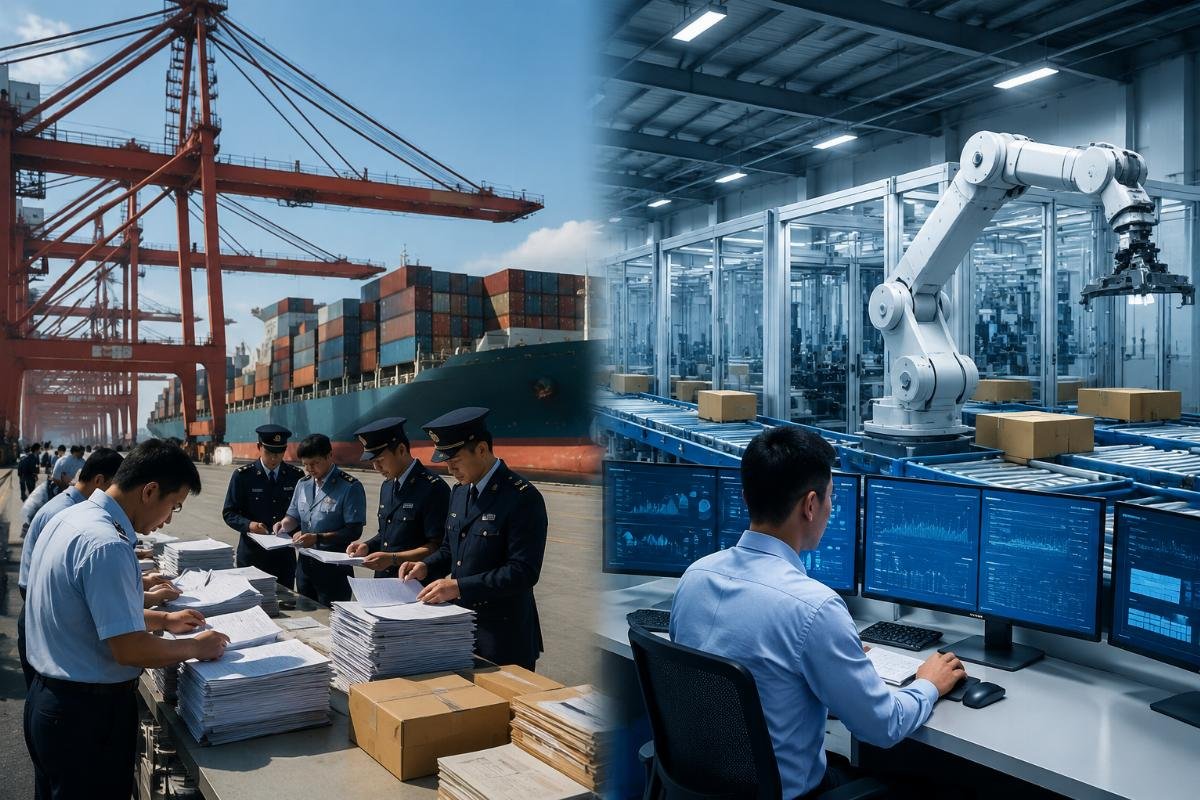 Customs clearance timeline comparison