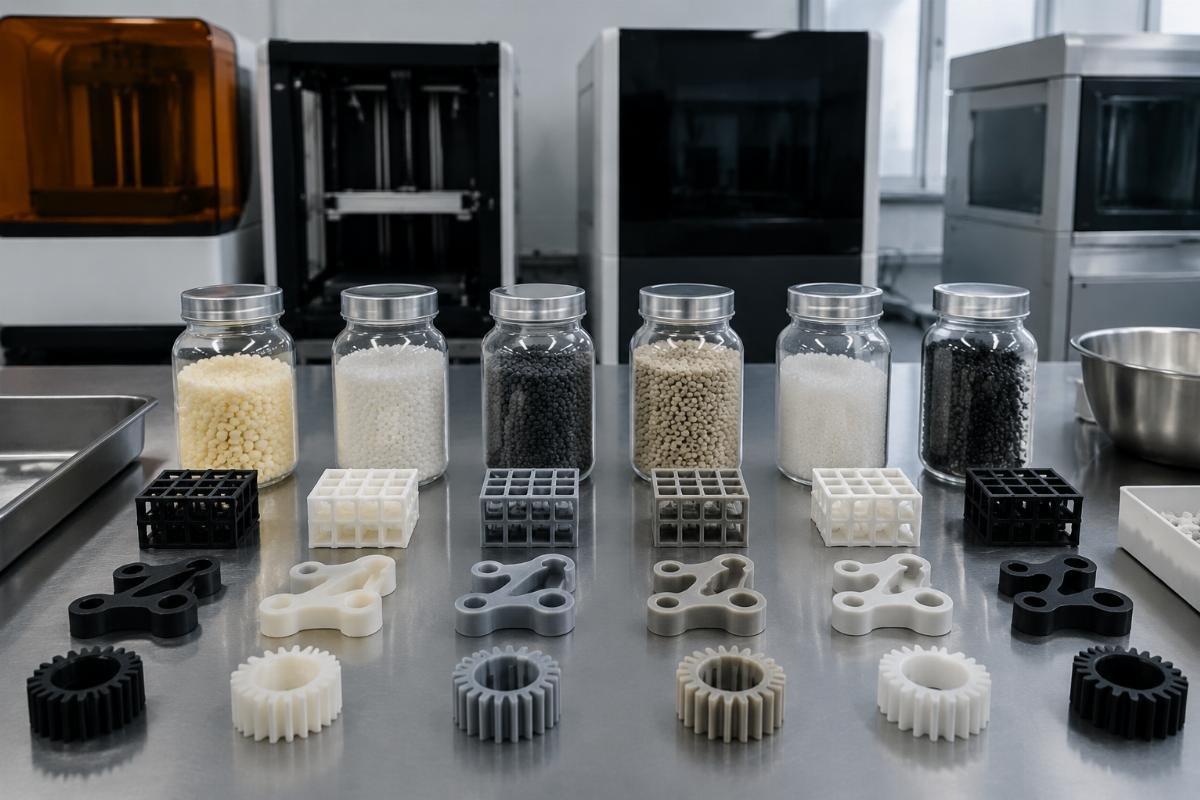 Material compatibility matrix for additive suppliers