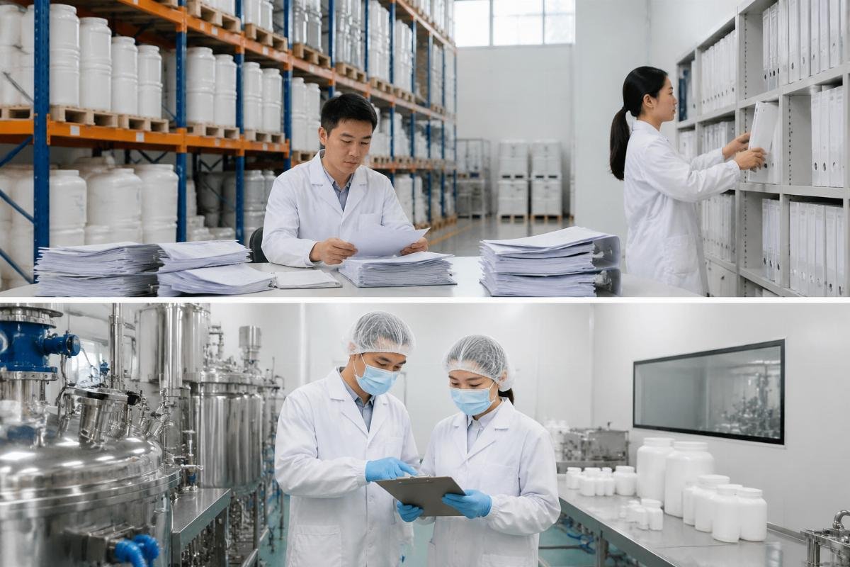 Documentation workflow comparison between distributor and direct sourcing models