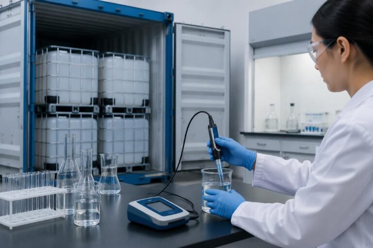 Real-time stability monitoring for chemical shipments
